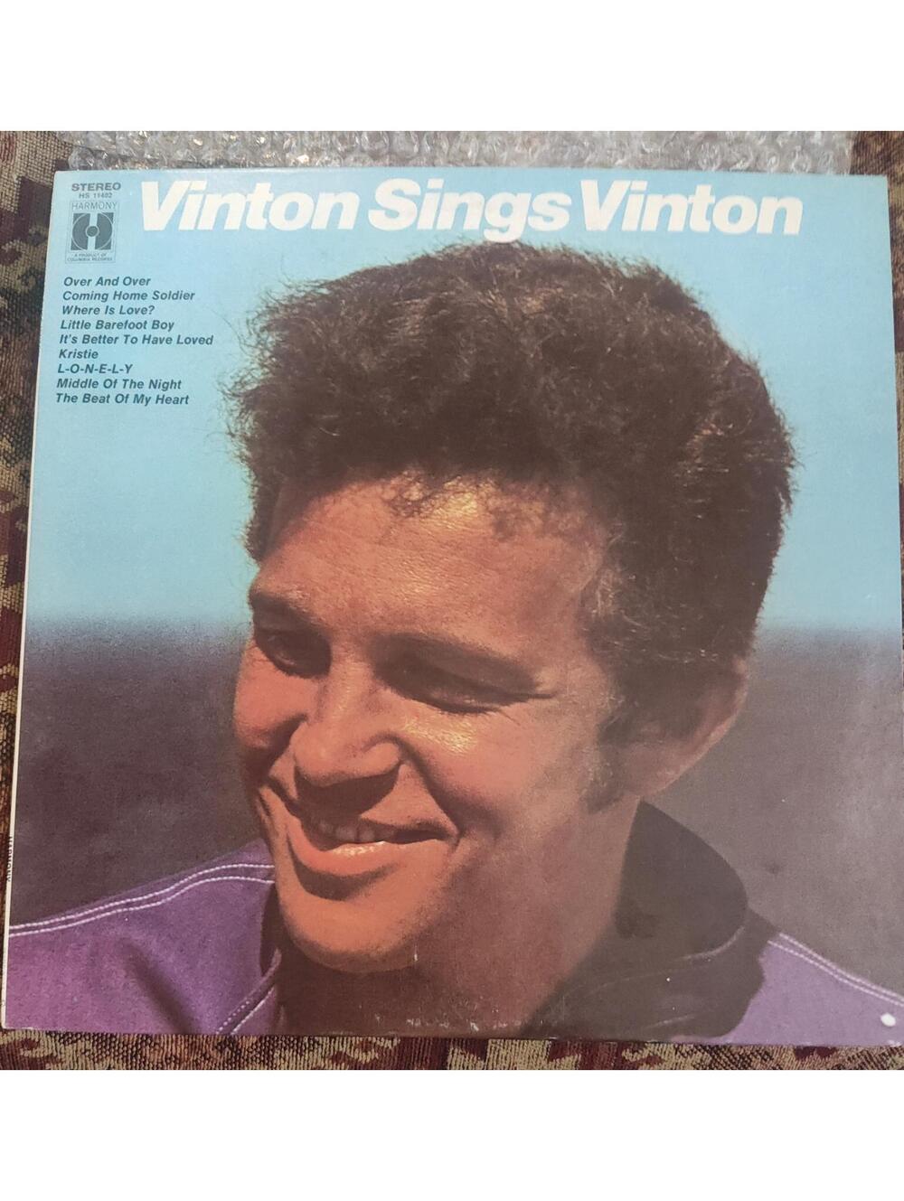 Bobby Vinton - Vinton sings Vinton - 1974 Vinyl 12'' Vtg NM